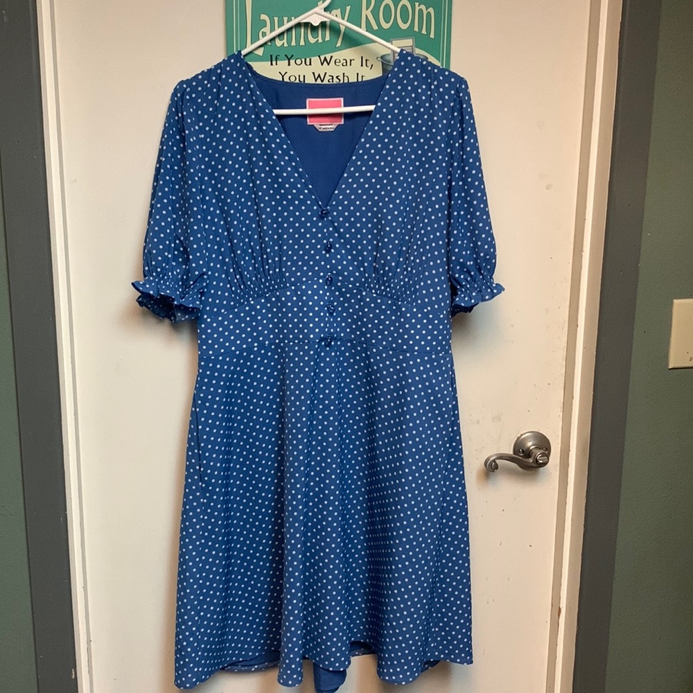 Kate spade tea garden dot dress